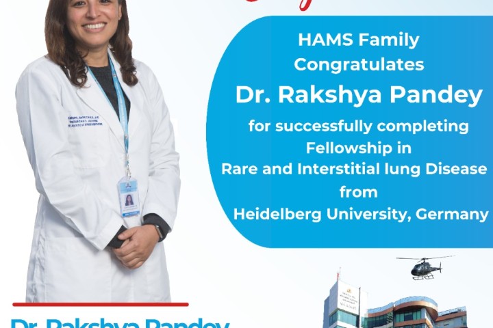 Hams family congratulates Dr. Rakshya Pandey
