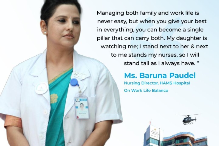 Ms. Baruna Paudel, Nursing Director